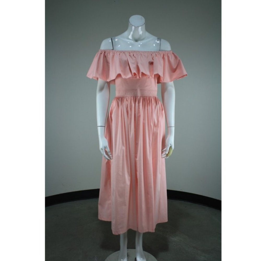 Sunday in Brooklyn pink ruffle maxi dress